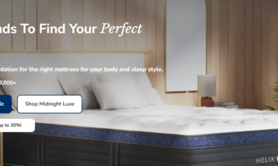 2. Helix Midnight Luxe — Best for Side Sleepers